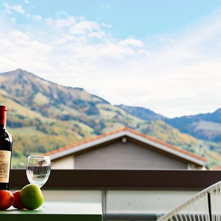 Gruyere Alpes Appartement 3 Chambres Bbq Parking Neirivue Exteriör bild