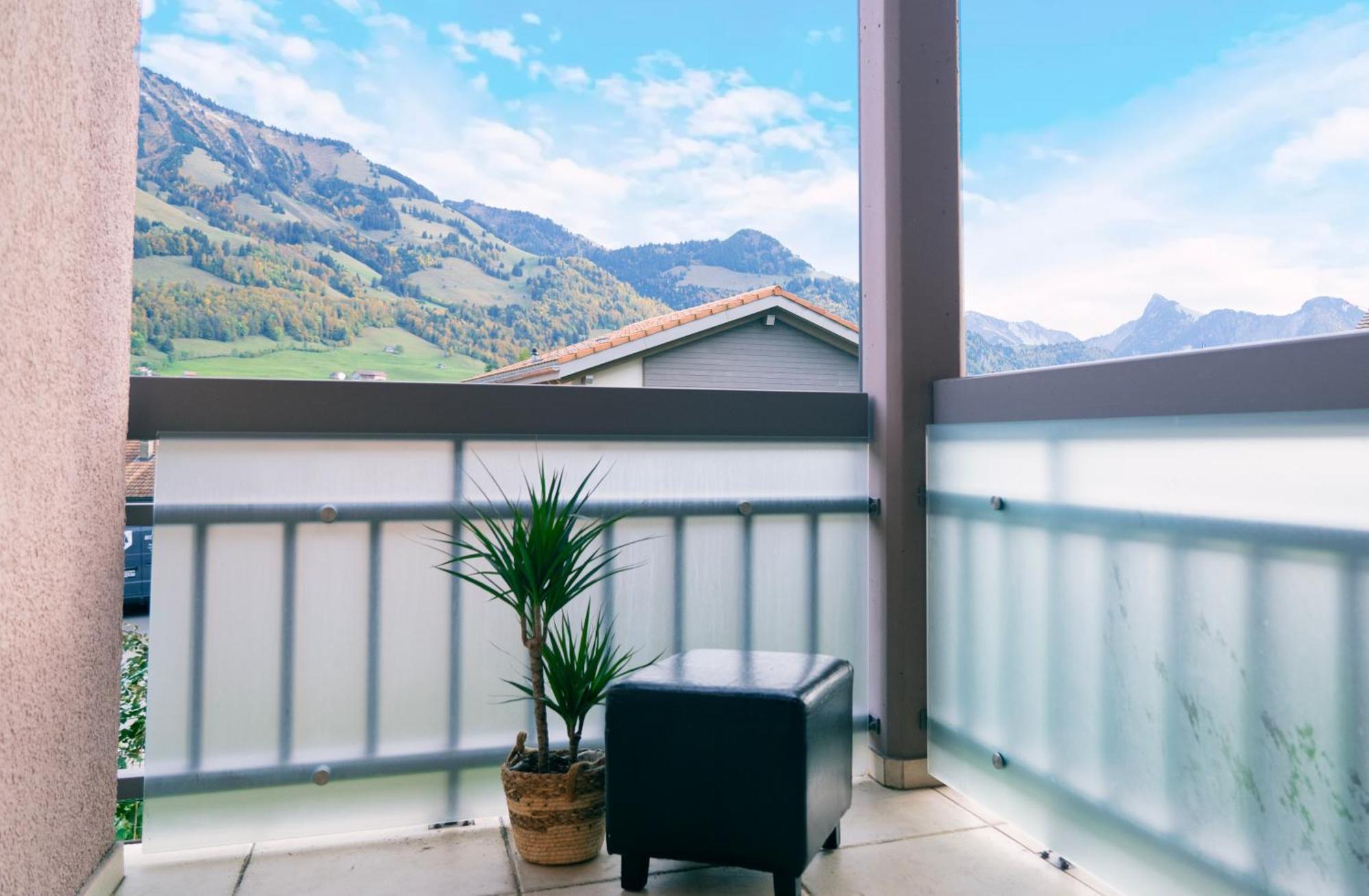 Gruyere Alpes Appartement 3 Chambres Bbq Parking Neirivue Exteriör bild